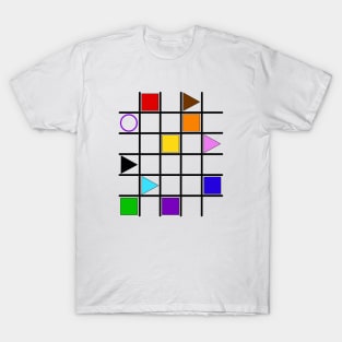 Deconstructed Pride Flag T-Shirt